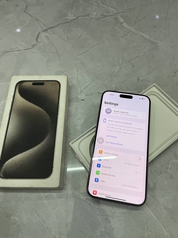 iphone 15 Pro Max 256GB FU physical+esim 3