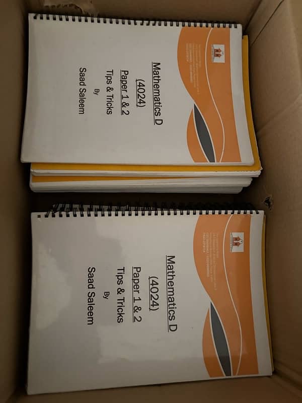 o/a level notes & textbooks original 5