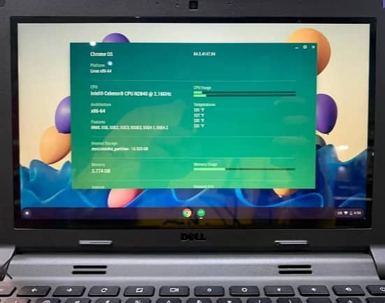 Dell Chromebook  3120 P22T  4GB Ram 16GB LAPTOP 5