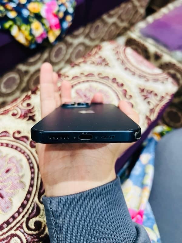 i phone 15 pro max jv 256 gb blue taitnum 100% health 9