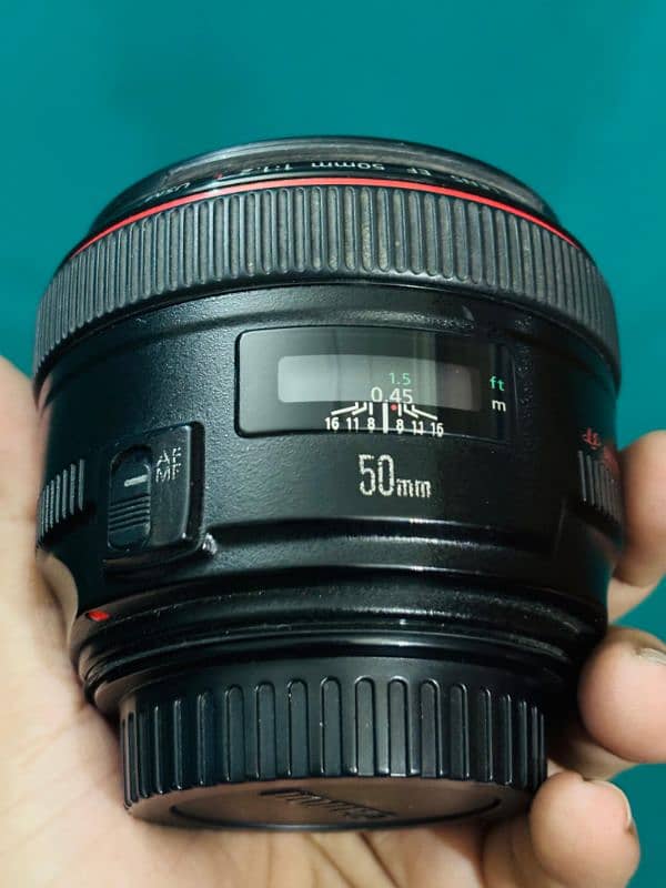 Canon 50mm 1.2 1