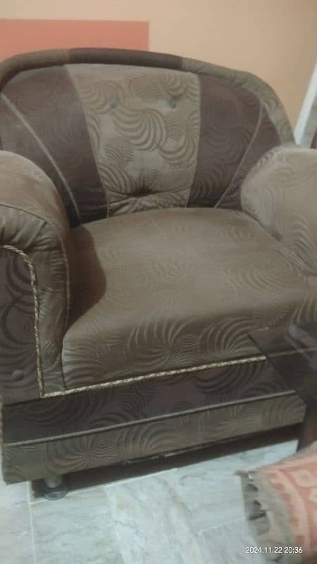 5 Seater Sofa Set good condition 2