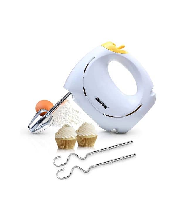 GEEPAS Hand Mixer 150W (GHM43012) 0