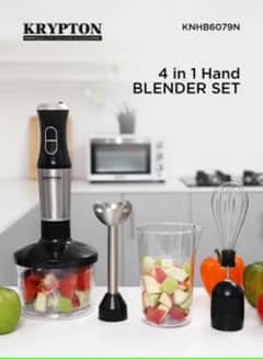 KRYPTON 4 IN 1 HAND BLENDER SET