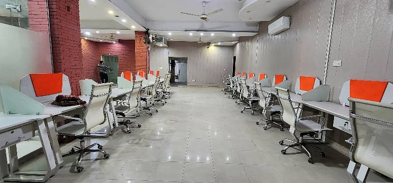 1 Kanal Furnished Basement Office For Rent 10