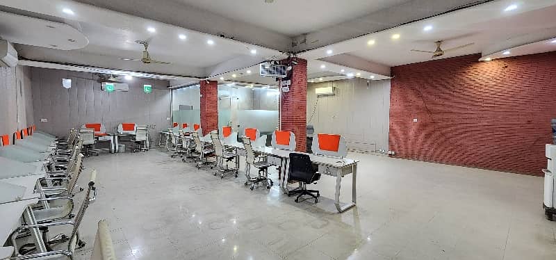 1 Kanal Furnished Basement Office For Rent 11