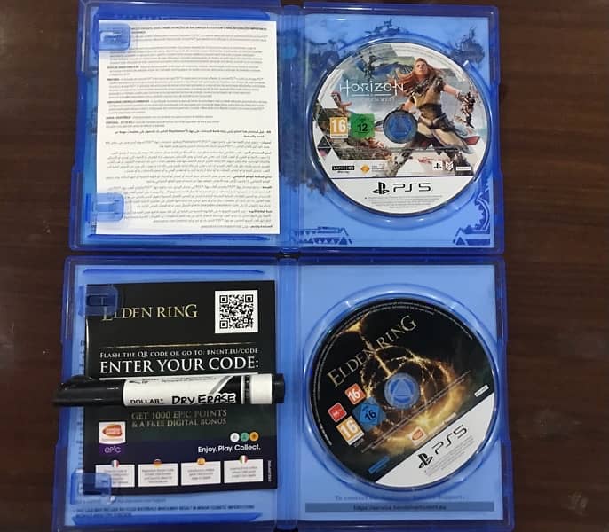 Elden Ring PS5 & Horizon Forbidden West PS5 2