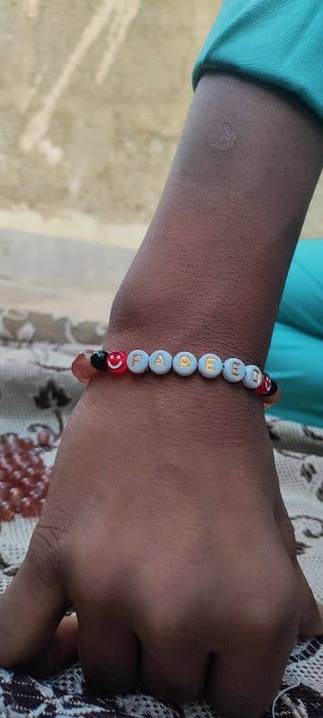 Customize bracelet available and customize rings available 4