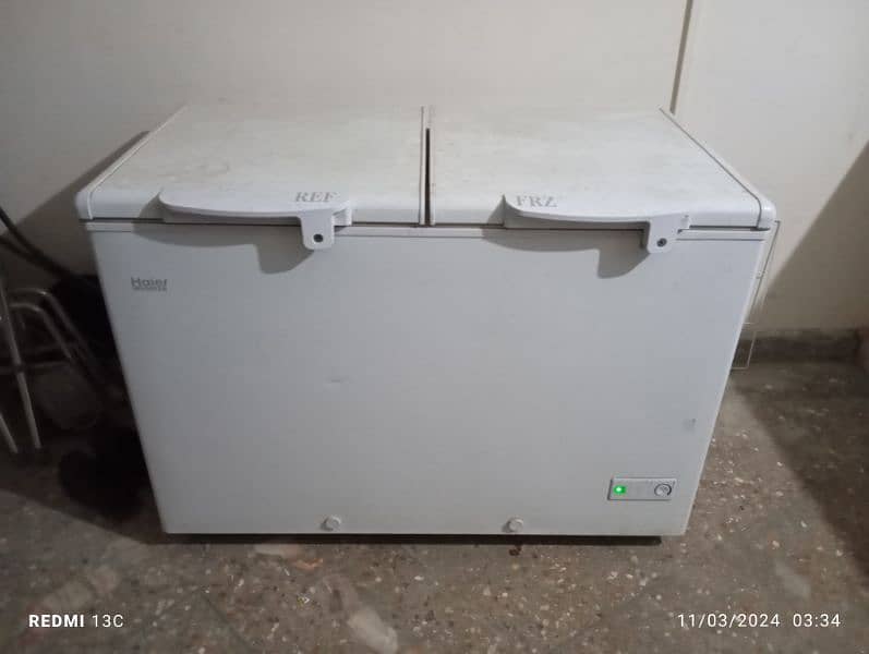 haier deep freezer 0