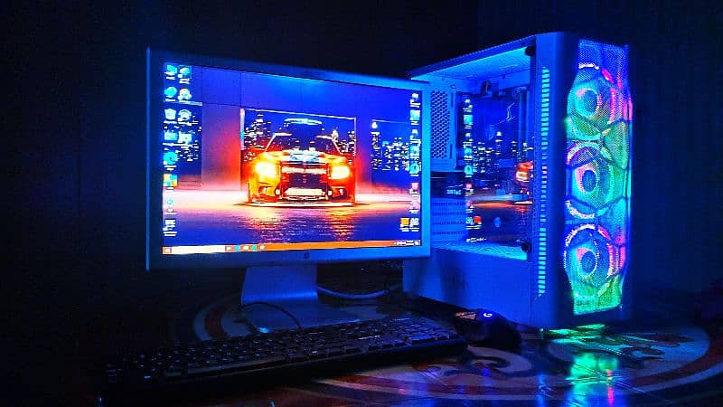 Gaming PC White BUILD ( Exceptional 2K Gaming And 4K Editing-RIG) 2025 2