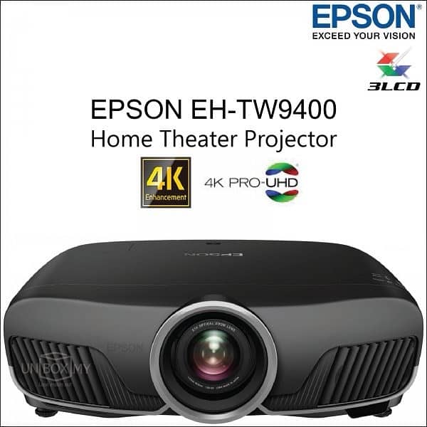 EPSON TW9400/6050 4k hdr projector 0