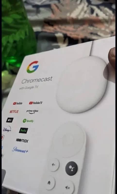 Google choromecast with Anderiod Tv 4k supported 3