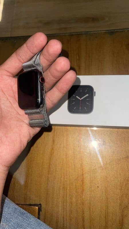 Apple Watch Series 6 44mm Gps+Lte 100 health 5