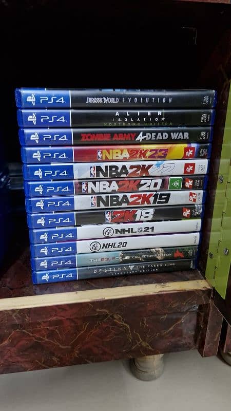 PS4 amd PS5 used games for sell 0