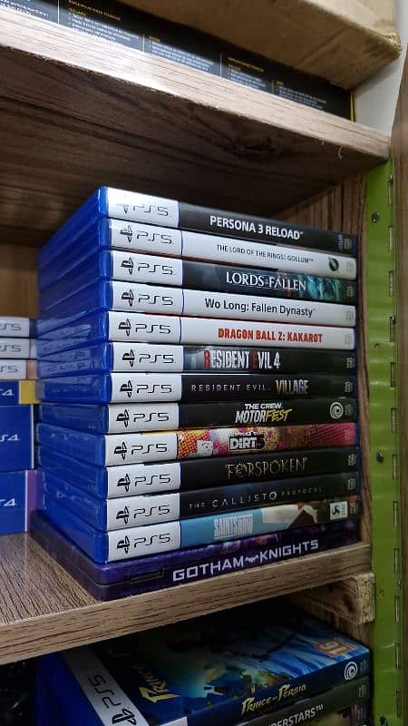 PS4 amd PS5 used games for sell 15