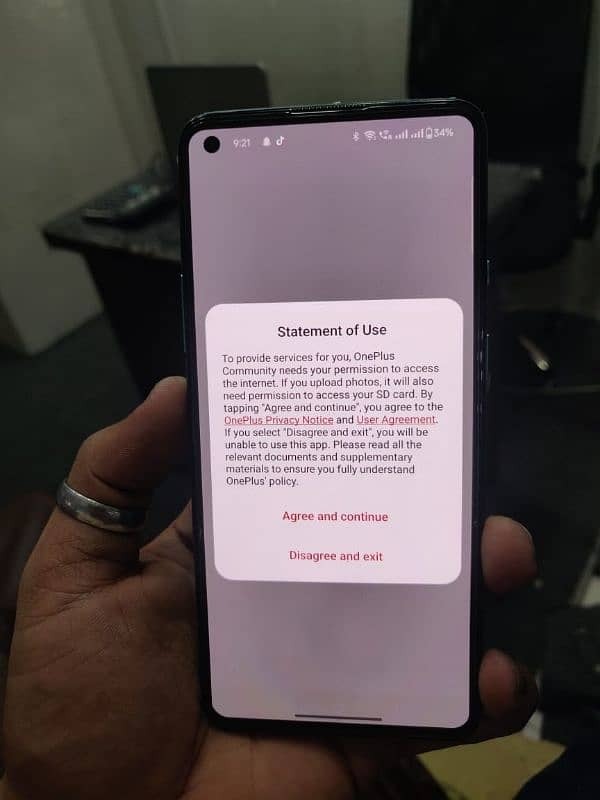 one plus 8T 12/256GB pta Approved only minor shade woter pak 1