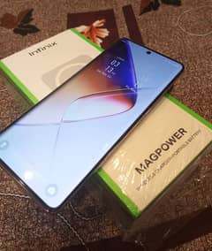 Infinix Note 40 Pro Green 12GB 256GB With Wireless Charger 14 Day Used