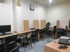 Fully Furnished 400 Square Feet Office Available In Model Town Link Road For Rent