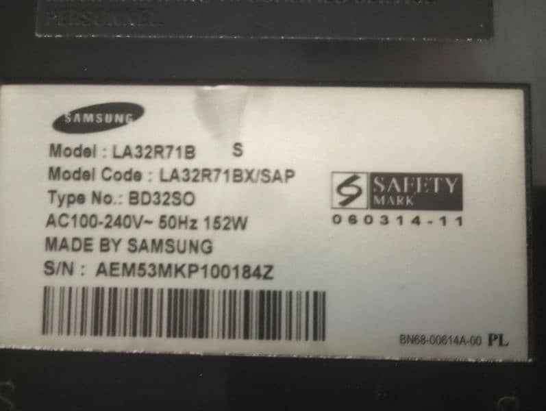 Samsung smart lcd tv 8