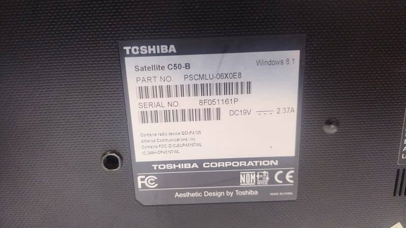 Toshiba Satellite C50-B Full HD 15.5" Laptop 3