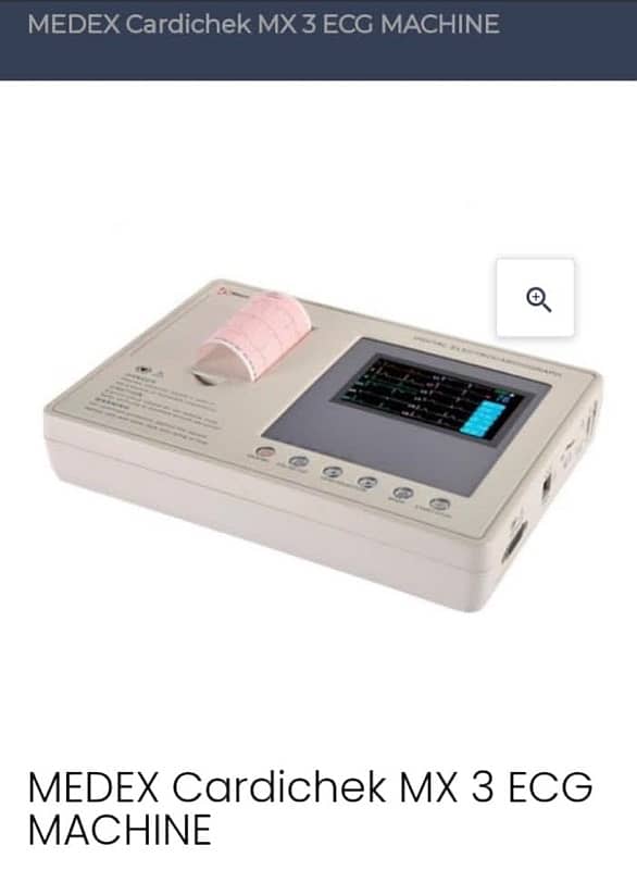 CTG machine Ultrasound printer Ecg machine Full pakig 3