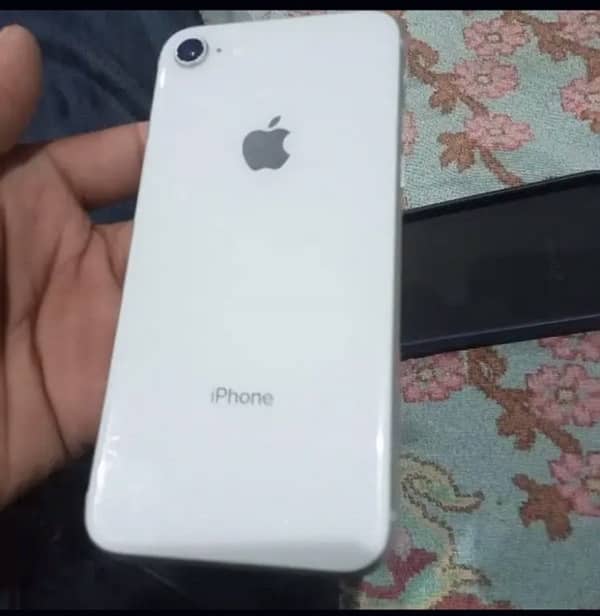 Iphone 8 PTA Approved 256GB White colour 0