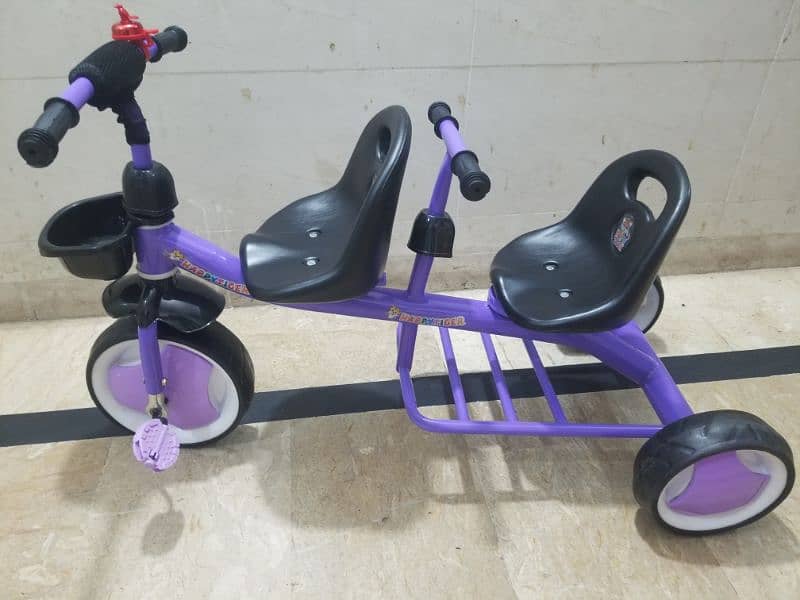 Brand New cycle for kids with double seat 1