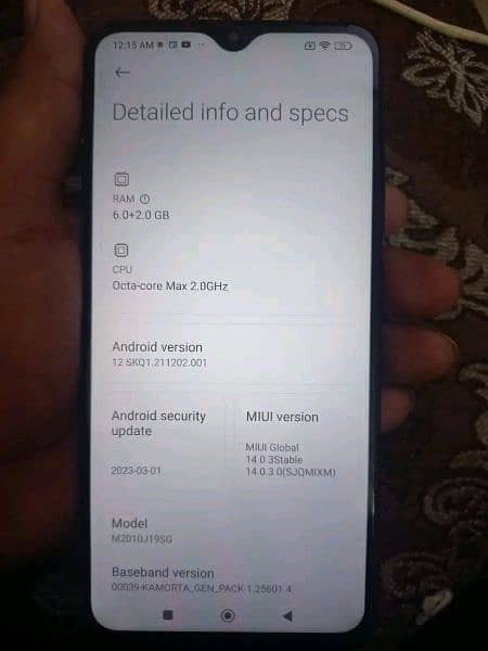 Redmi 9T for sale 3