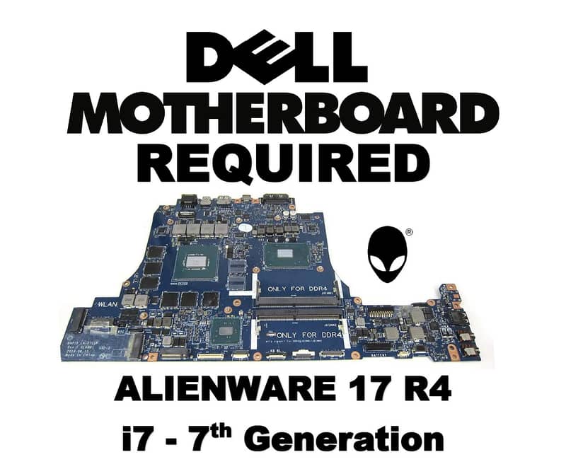 Dell Alienware 17 R4 Motherboard 0