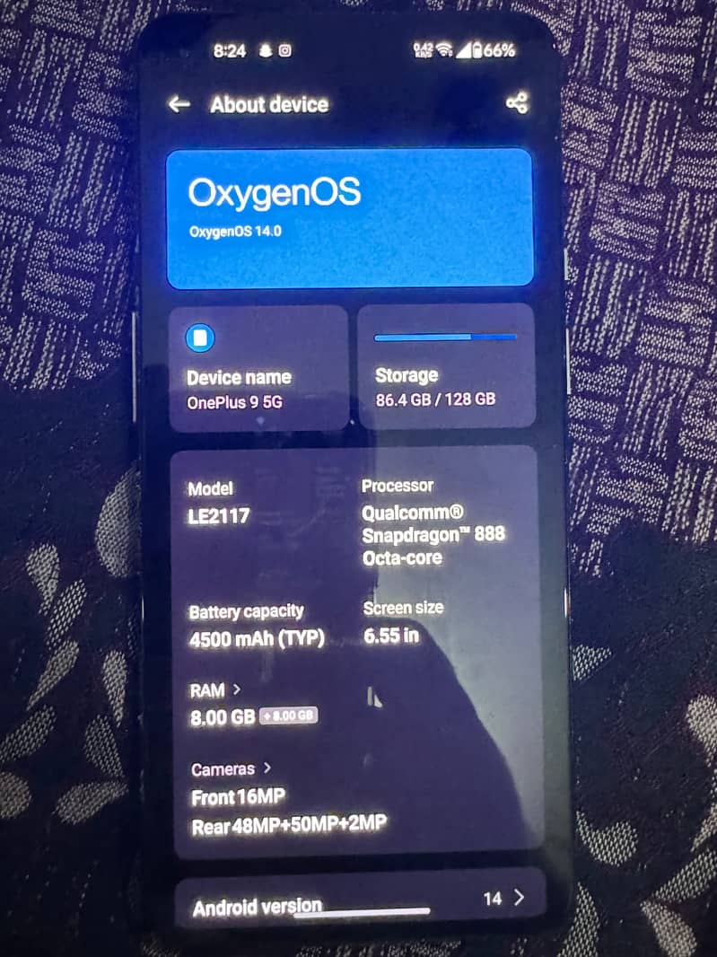 Selling My OnePlus 9 Pta approved 1