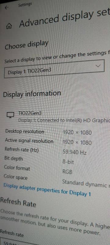 Lenovo TIO22Gen3 21.5 Inches IPS LCD 17