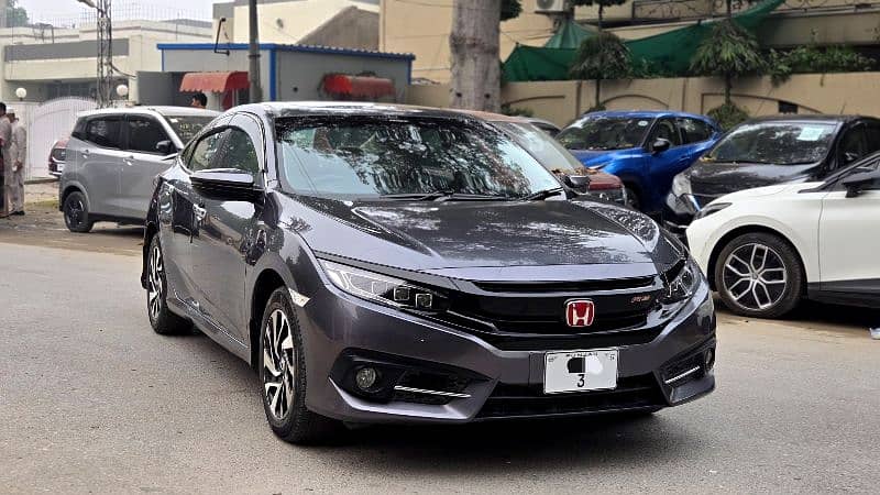 Honda Civic Turbo 1.5 2016 Single Digit Lahore number Total genuine 0