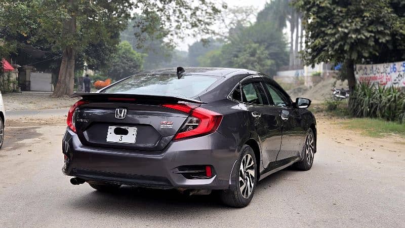 Honda Civic Turbo 1.5 2016 Single Digit Lahore number Total genuine 3