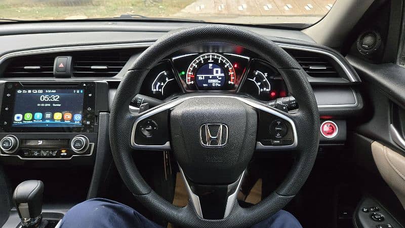 Honda Civic Turbo 1.5 2016 Single Digit Lahore number Total genuine 9