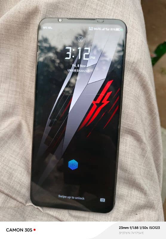 Nubia Redmagic 7 (16-256gb) official PTA approved 6 months warranty 2