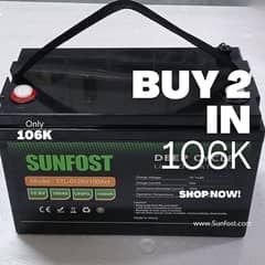 Sunfost Lithium Battery