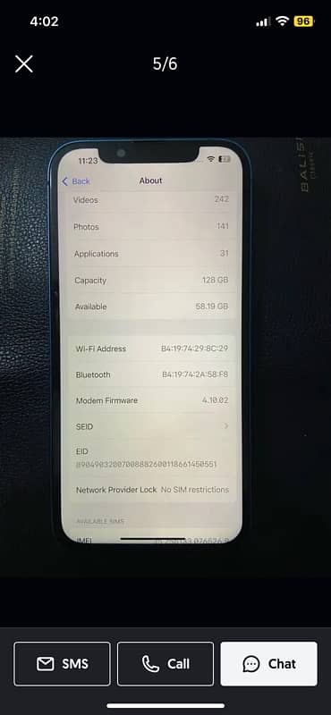 Iphone 12 Non Factory Unlock All ok Exchange possible 9