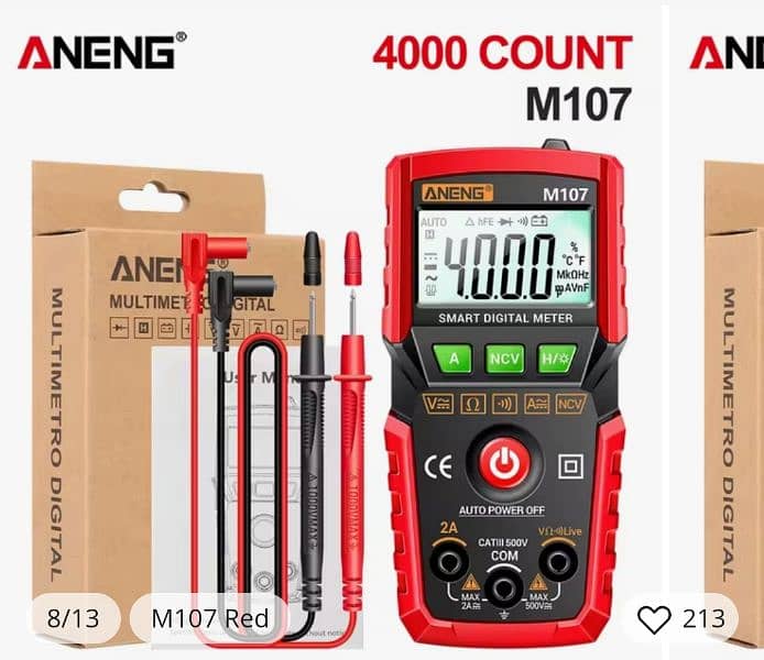 Multi meter Aneng 0