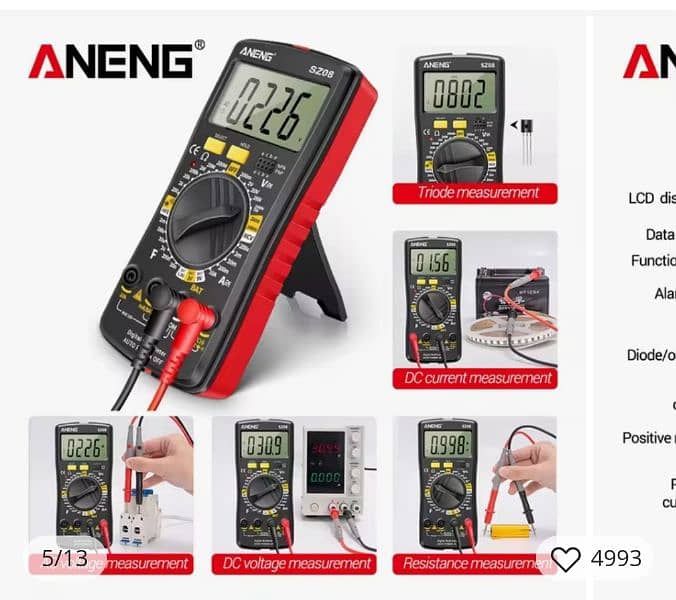 Multi meter Aneng 3