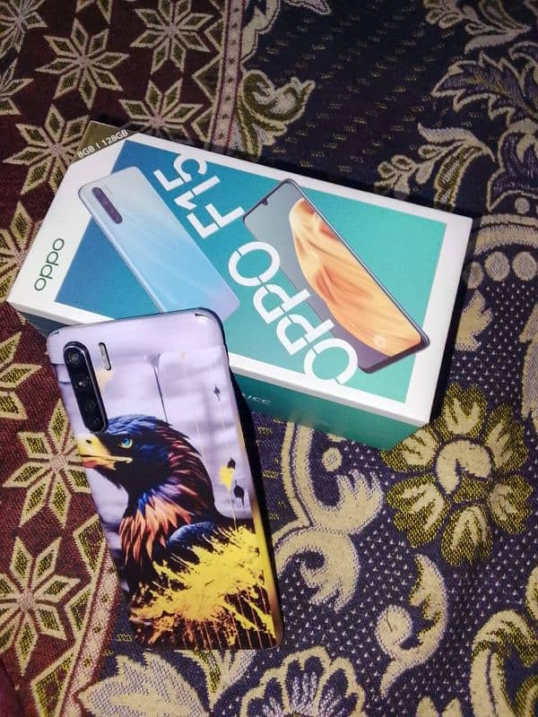 oppo f15.    =8+3==128gp hai All okay 11