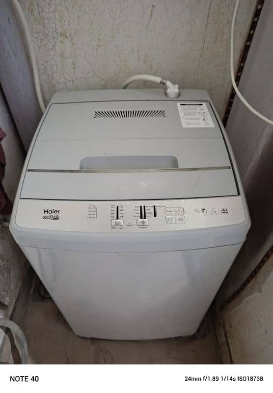 Haier Automatic Machine 8kg 0