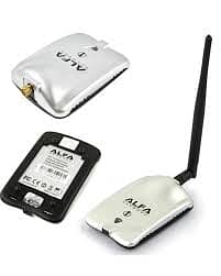 Alfa High Gain USB 802.11 Wireless G / N Long-Rang WiFi Network Adapte