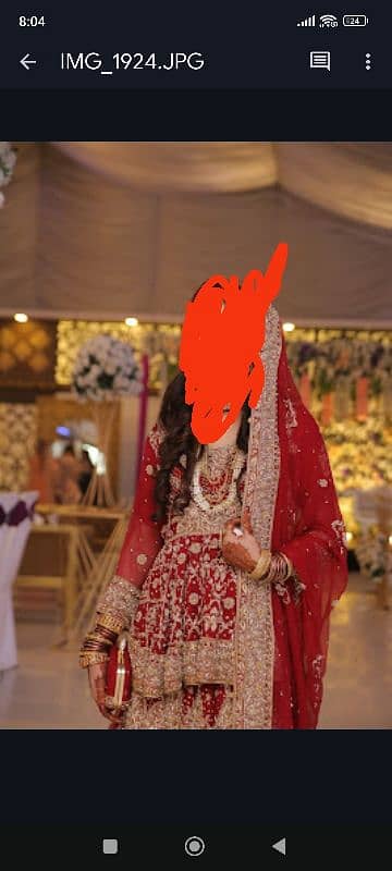 Lehenga Bridal Red 0