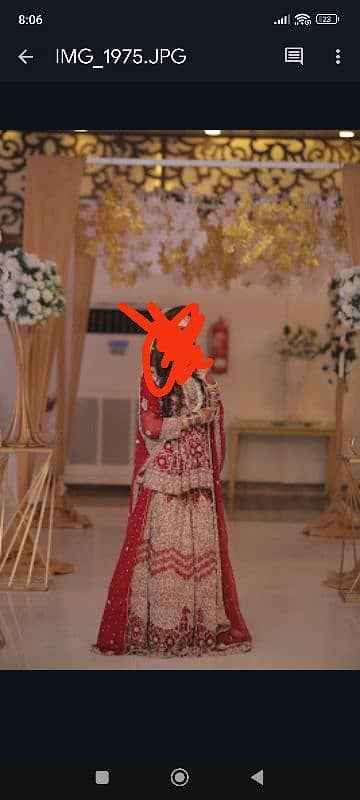 Lehenga Bridal Red 2