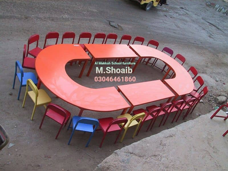 School furniture, Chair, Table, Desk 5