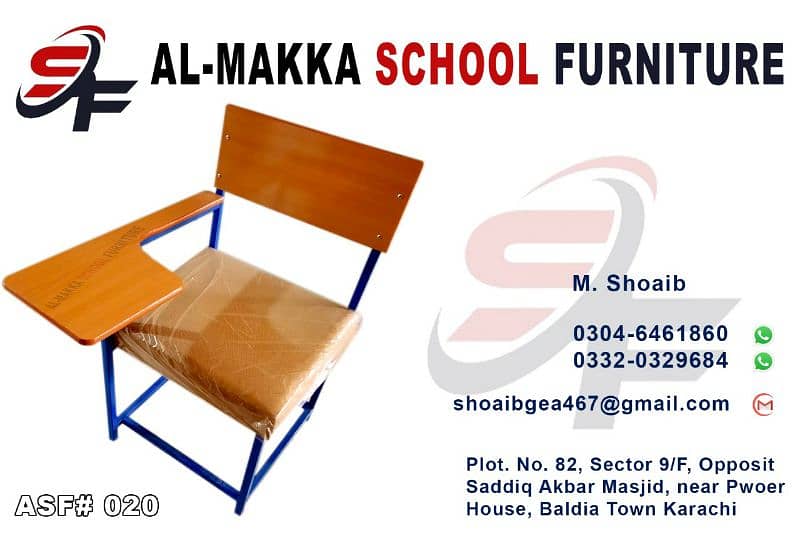 School furniture, Chair, Table, Desk 12