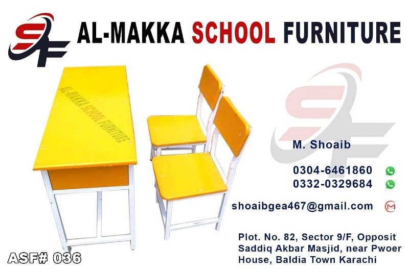 School furniture, Chair, Table, Desk 17