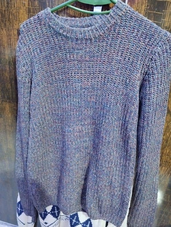 Woven Sweater 1