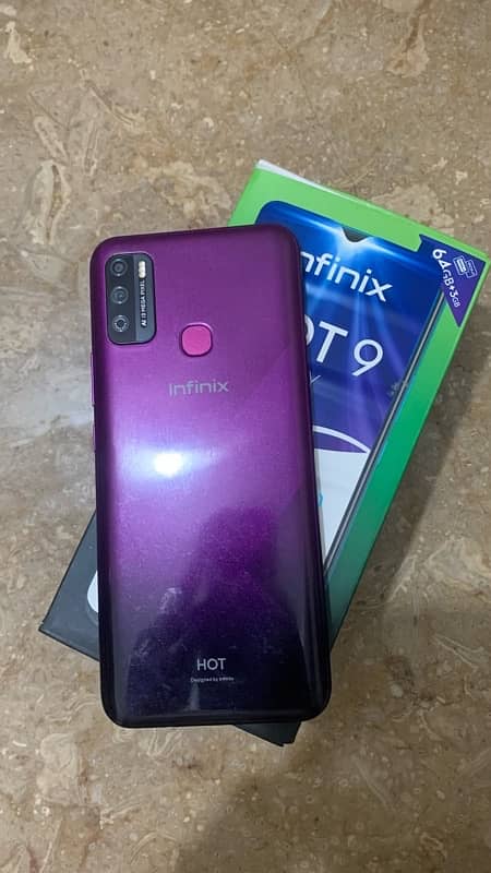 infinix hot 9play 64GB 6000mh battery with box 03/111231332 0