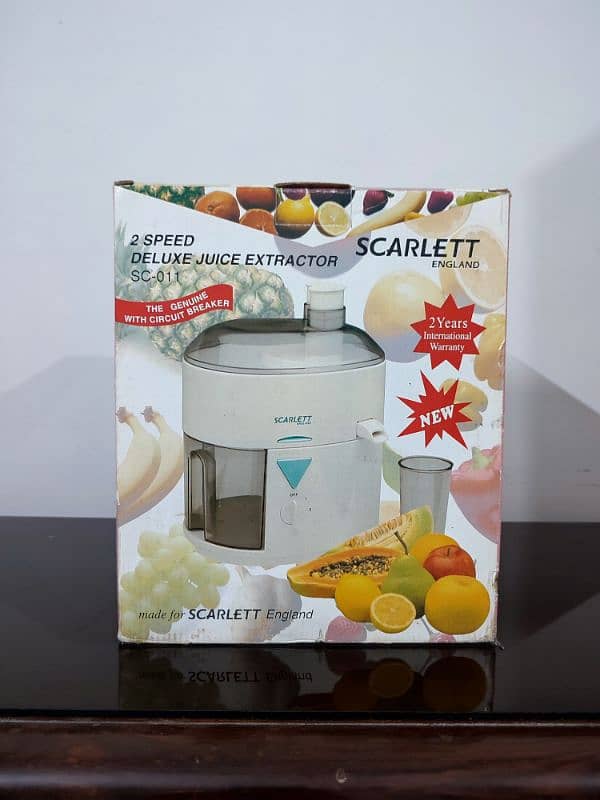 Scarlet Imported Juicer Machine (England) 0